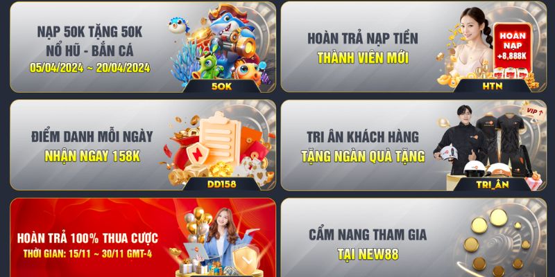 Điều kiện áp dụng cho hội viên tham gia ưu đãi nạp 50k tặng 50k