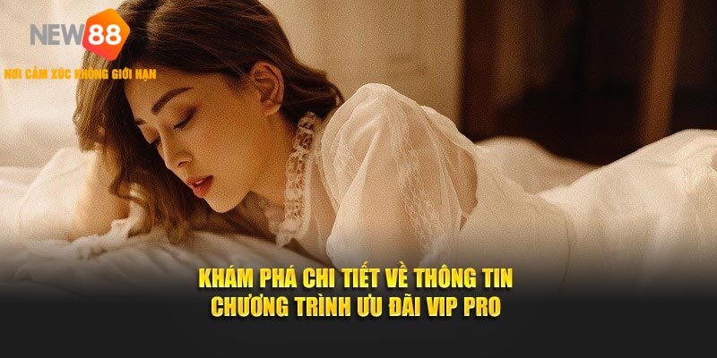 Khám phá chi tiết về thông tin chương trình ưu đãi VIP PRO